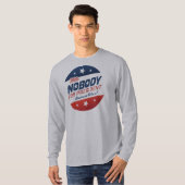 大統領のためのShirtsだれも Tシャツ (正面フル)