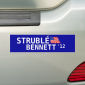 大統領のためのStrublé バンパーステッカー (車上)
