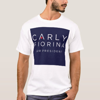大統領のためのT-shirt Carly Fiorina Tシャツ