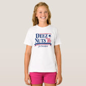 大統領のためのT-shirt Deezのナット Tシャツ (正面フル)