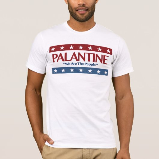 大統領のためのT-shirt Palantine Tシャツ (正面)