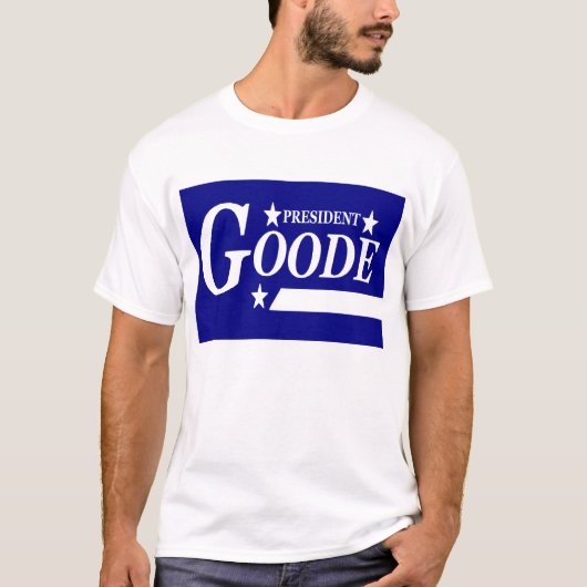 大統領のためのT-Shirt Virgil Goode Tシャツ (正面)
