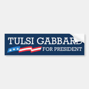 大統領のためのTulsi Gabbard バンパーステッカー