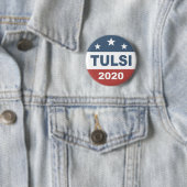 大統領のためのTulsi Gabbard 2020年 缶バッジ (インサイチュ)