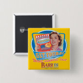 大統領のためのVintage ButtonボブBarr 缶バッジ (正面&裏面)