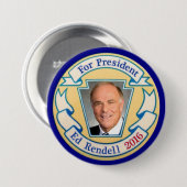 大統領のためエドRendell 2016年 缶バッジ (正面&裏面)