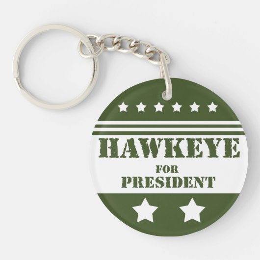 大統領のためHawkeye キーホルダー (正面)
