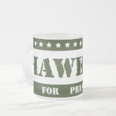 大統領のためHawkeye フロストグラスマグカップ (正面左)