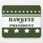 大統領のためHawkeye マウスパッド (正面)