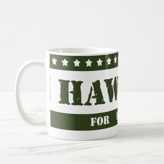 大統領のためRadar コーヒーマグカップ (左)