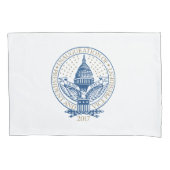 大統領のな就任式の切札のペニーの2017年のロゴ 枕カバー (正面左)