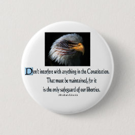 大統領のな引用文 缶バッジ