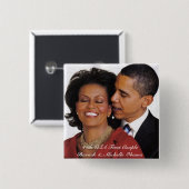 大統領のな記念するプロダクト 缶バッジ (正面&裏面)