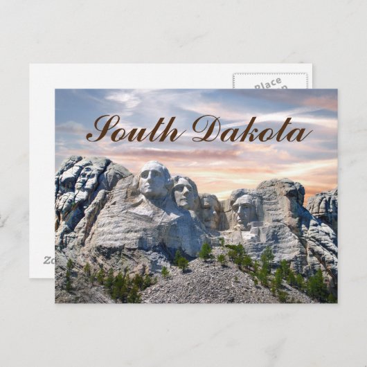 大統領のな郵便はがき ポストカード (正面/裏面)