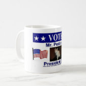 大統領のな項目 コーヒーマグカップ (正面左)