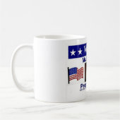 大統領のな項目 コーヒーマグカップ (左)