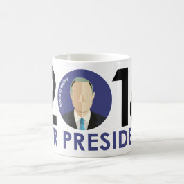 大統領のカスタムのマグのためのマーティンO'Malley 2016年 コーヒーマグカップ