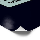 大統領のキツネ – 政治おもしろい的な風刺の動物 ポスター (コーナー)