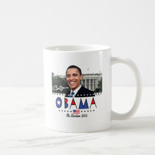 大統領のギアを再選して下さいオバマElection 2012 コーヒーマグカップ