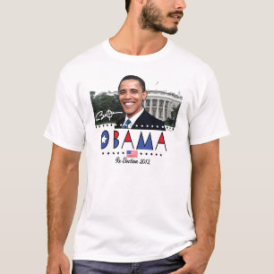 大統領のギアを再選して下さいオバマElection 2012 Tシャツ