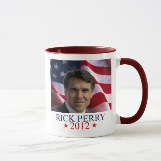 大統領のコーヒー・マグのためのRick Perry 2012年 マグカップ (右)