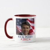 大統領のコーヒー・マグのためのRick Perry 2012年 マグカップ (左)
