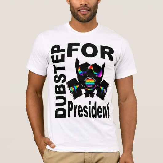 大統領のダブステップ Tシャツ (正面)