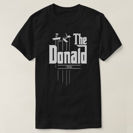 大統領のティーのためのShirt |Funnyドナルド|の切札 Tシャツ (デザイン正面)