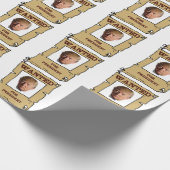 大統領の包装紙のためにドナルド・トランプ望まれる ラッピングペーパー (角)