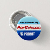 大統領の小さいボタンのためのMo 缶バッジ (正面&裏面)