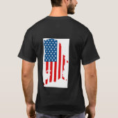 大統領の日おめでとう Tシャツ (裏面)