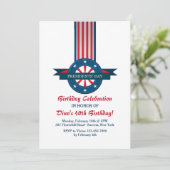 大統領の日バナー招待状 招待状 (スタンド正面)