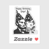 大統領の日 シール (シート)