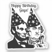 大統領の日 シール (正面)