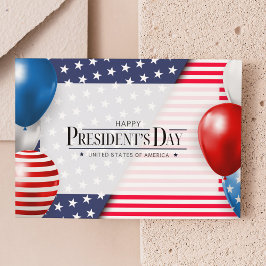 大統領の日 ポストカード