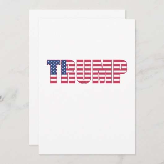 大統領の日 招待状 (正面/裏面)