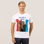 大統領の時はムー・パンプキンだ Tシャツ (正面フル)