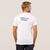 大統領の時はムー・パンプキンだ Tシャツ (裏面フル)