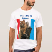 大統領の時はムー・パンプキンだ Tシャツ (正面)