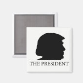 大統領の磁石を引っ張る マグネット (正面/裏面)