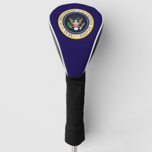 大統領の紋章 ゴルフヘッドカバー (正面)