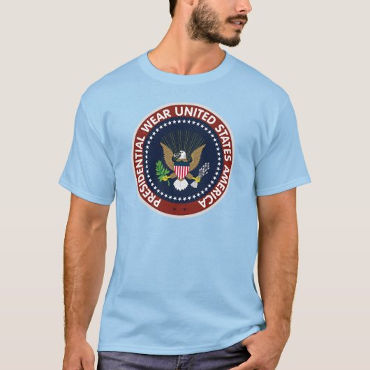 大統領の衣服統一された州アメリカシャツ Tシャツ (正面)