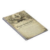 大統領のabeのリンカーンの就任演説 ノートブック (右側)