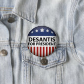 大統領のDeSantis 缶バッジ (インサイチュ)