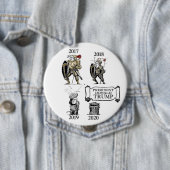 大統領のTrump進化 缶バッジ (インサイチュ)