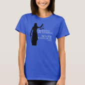 大統領は国王ではない。誰も法を超越しているわけではない Tシャツ (正面)