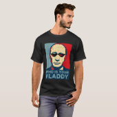 大統領は誰がVladdyのTシャツおもしろいだロシアの Tシャツ (正面フル)