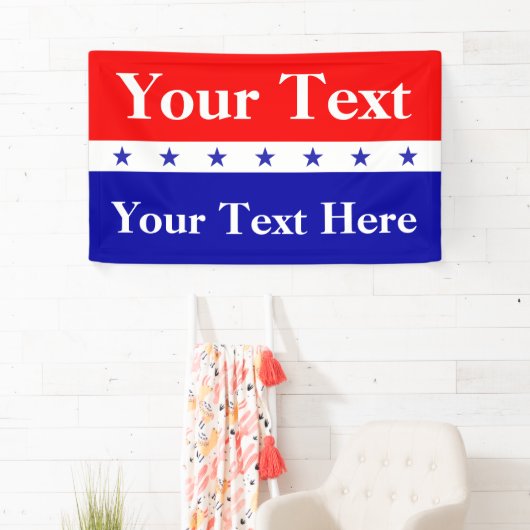 大統領をカスタマイズElection 横断幕 (インサイチュ)