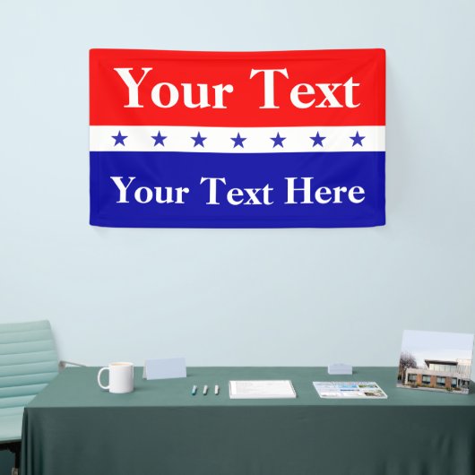 大統領をカスタマイズElection 横断幕 (トレードショー)