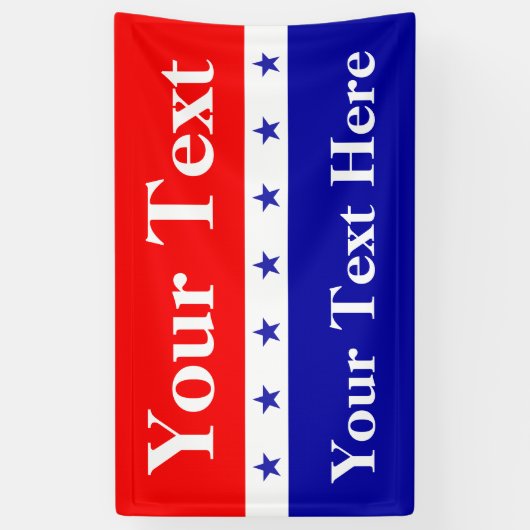 大統領をカスタマイズElection 横断幕 (縦)